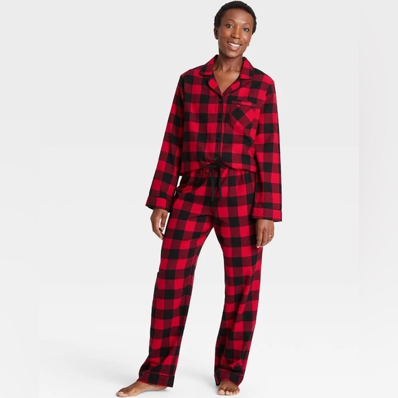 Wondershop Other - Wondershop Women’s Red and Black Checkered Pajama Set